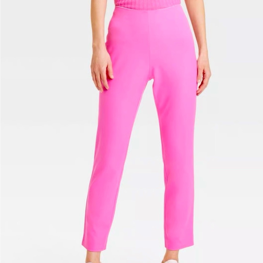 a new day Vibrant Pink Straight Leg Pants